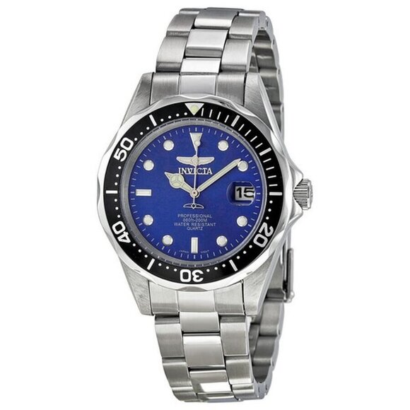 NWT Authentic Invicta Pro Diver Steel Bracelet Men's Watch - Picture 1 of 4